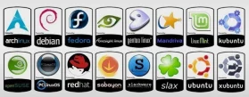 all linux logos