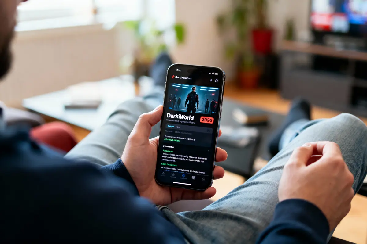 Groupe de personnes utilisant des smartphones, assises à l'intérieur, concentrées sur les écrans, ambiance urbaine en arrière-plan.